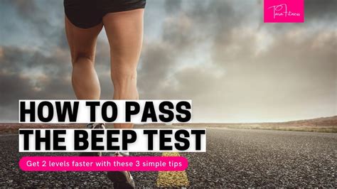 why is the beep test so hard|beep test tips.